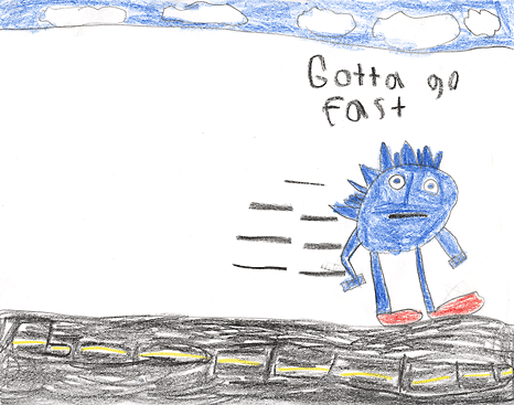 gotta go fast